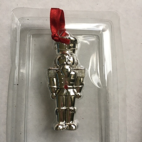 Regent Square Silver Plated Nutcracker Ornament - Picture 4 of 5